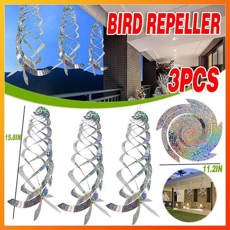Reflective Bird Deterrent Spinners - Pack of 3 - view 2