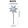 Reflective Bird Repeller Windmill Garden Spinner - Pack of 10 - view 3