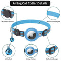 Reflective Cat Collar with Holder for AirTag, 22-32cm - Pink - view 4