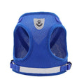 Reflective Dog and Cat Harness with Leash - Blue, Small (Bust 29-33 cm)