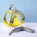 Reflective Dog Harness with Leash - Yellow, Size L (Chest 50 to 59 cm) - view 4