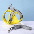 Reflective Dog Harness with Leash - Yellow, Size S (Chest 35 to 40 cm) - view 4