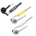 Reflective Nylon Dog Leash, Adjustable 0.95 to 1.6 m - White and Grey - view 3