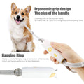 Reflective Nylon Dog Leash, Adjustable 0.95 to 1.6 m - White and Grey - view 5