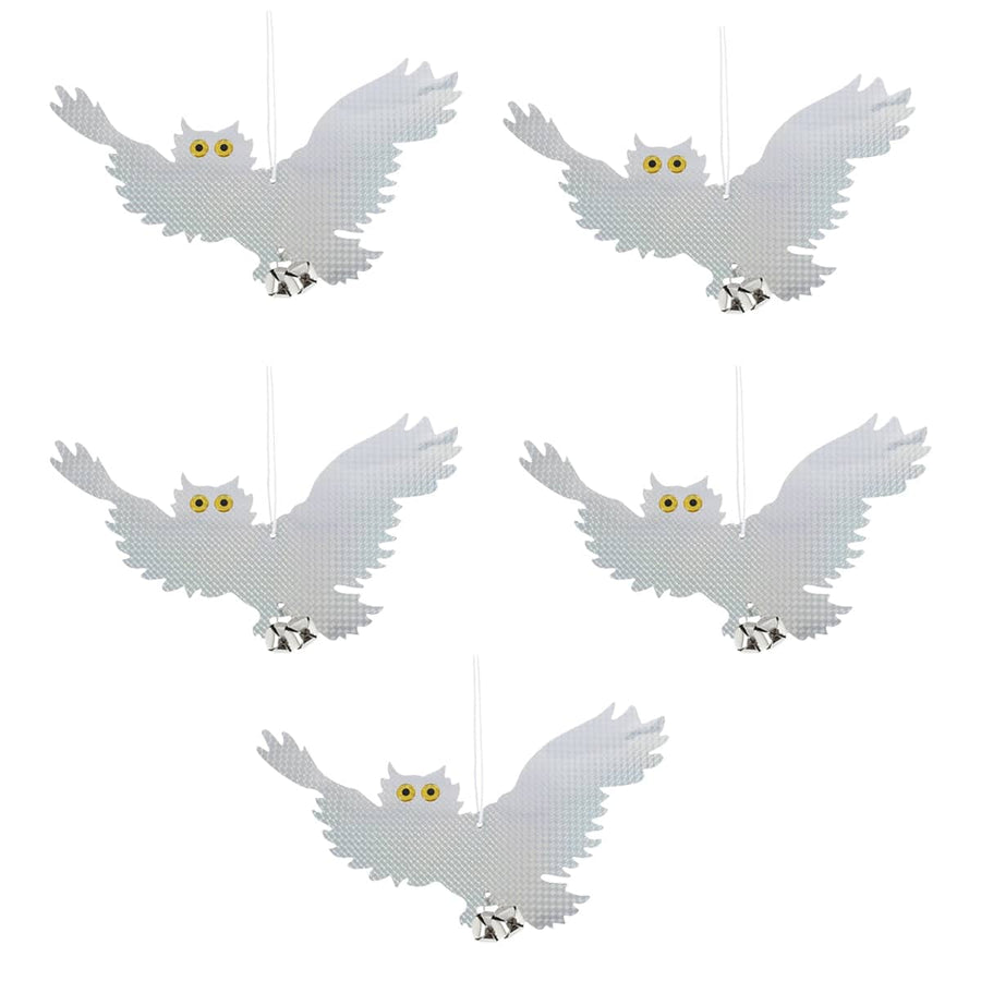 Reflective Owl Bird Deterrent - Flying Owl, 38cm, 5 Pack