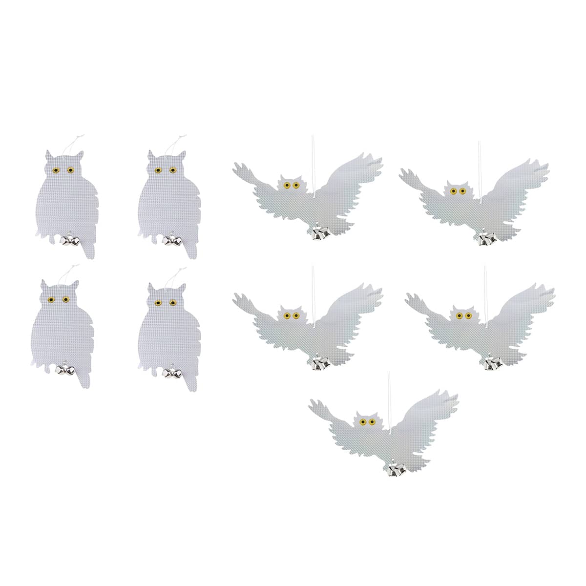 Reflective Owl Bird Deterrent - Flying Owl, 38cm, 5 Pack - view 3