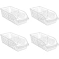 Refrigerator Storage Boxes, 4 Pack - Clear, 30 x 13.5 x 8.5 cm - view 2