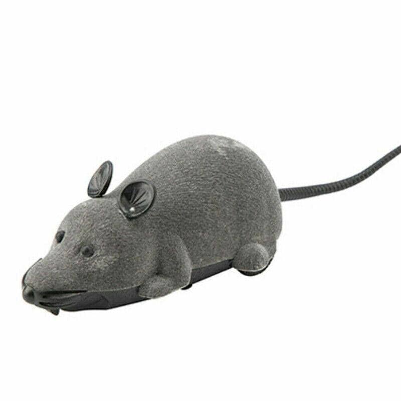 Remote Control Mouse Toy for Cats and Puppies - Grey