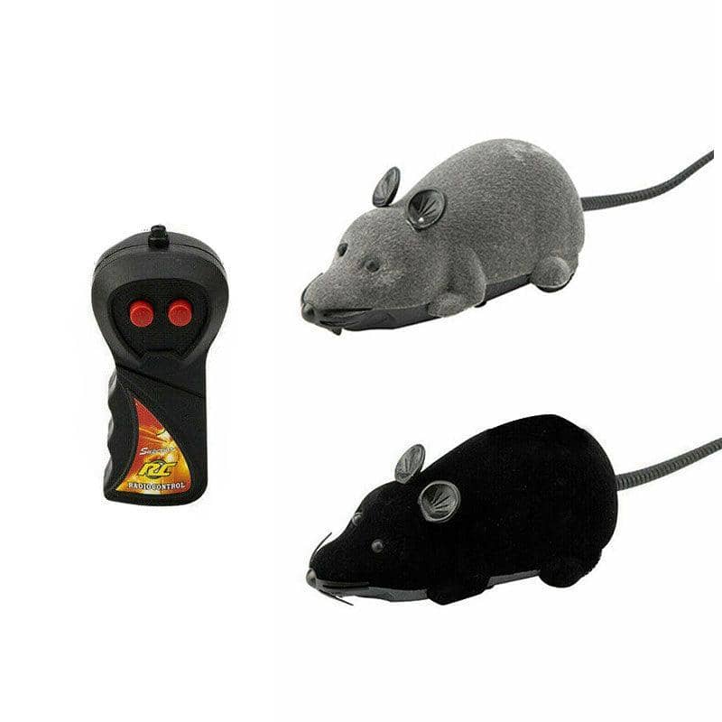 Remote Control Mouse Toy for Cats and Puppies - Grey - view 3