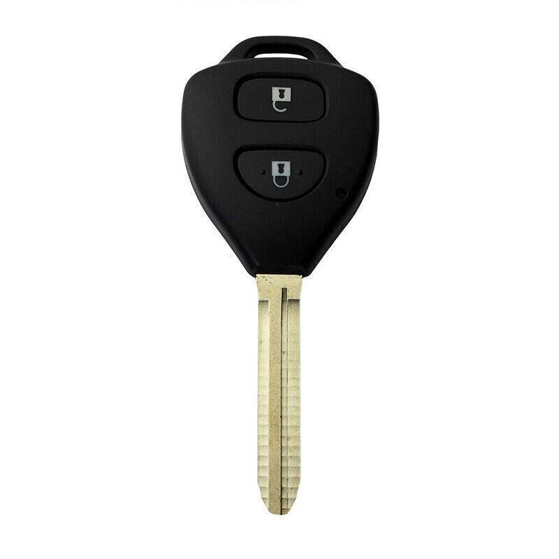 Remote Key Shell, 2 Buttons, Compatible with Toyota Corolla, Camry and RAV4 - view 2