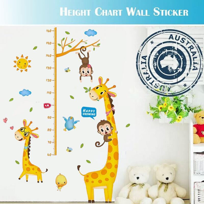 Removable Kids Wall Height Chart Sticker - Sea Animals and Fishing Boat - view 2