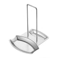 Removable Stainless Steel Pot Lid and Spoon Rack with Drip Tray - view 2