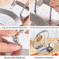 Removable Stainless Steel Pot Lid and Spoon Rack with Drip Tray - view 5