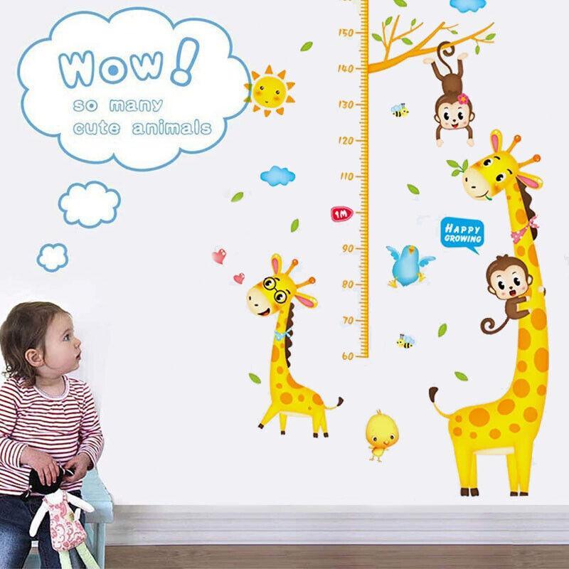 Removable Wall Height Chart Sticker Growth Ruler Decal - Model A - view 12