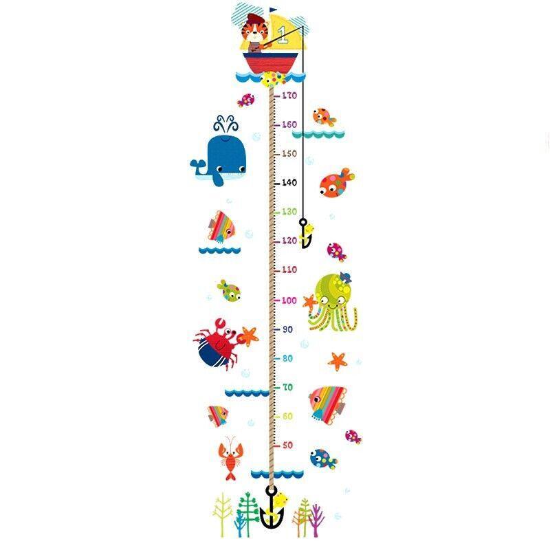 Removable Wall Height Chart Sticker Growth Ruler Decal - Model A - view 22
