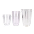 Replacement Blender Cup, Clear Plastic - 24 oz (16.5 cm High) - view 3