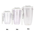 Replacement Blender Cup, Clear Plastic - 24 oz (16.5 cm High) - view 4