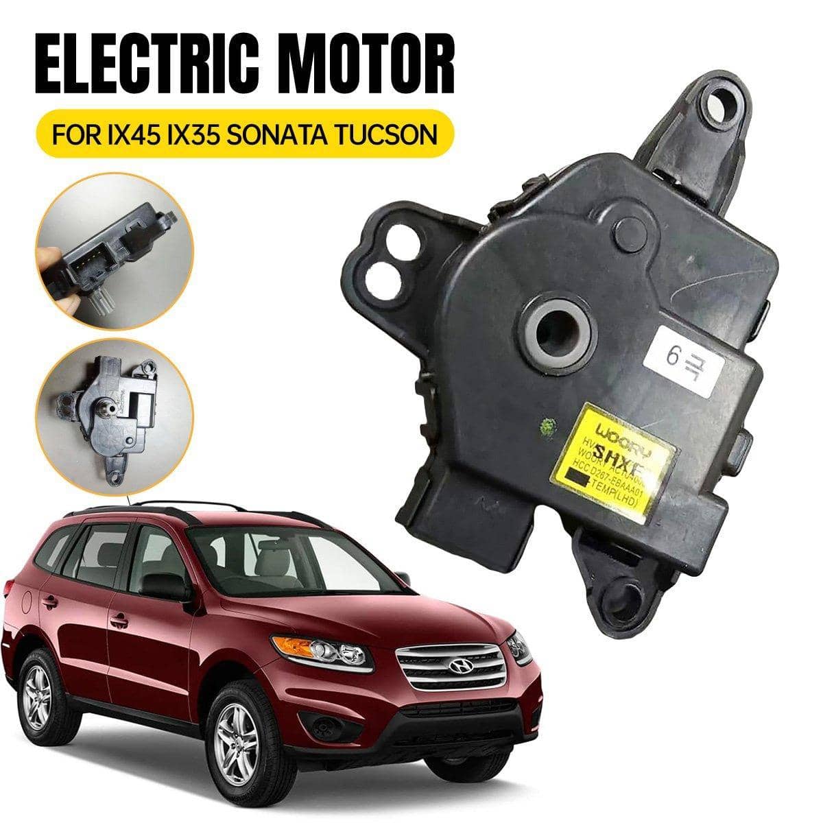 Replacement Car HVAC Motor for Hyundai IX45, Sonata and Tucson