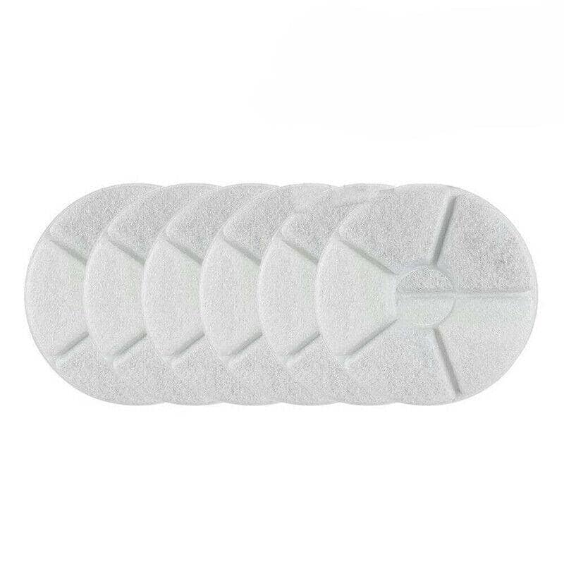 Replacement Carbon Filters for Pet Water Fountains, Pack of 6