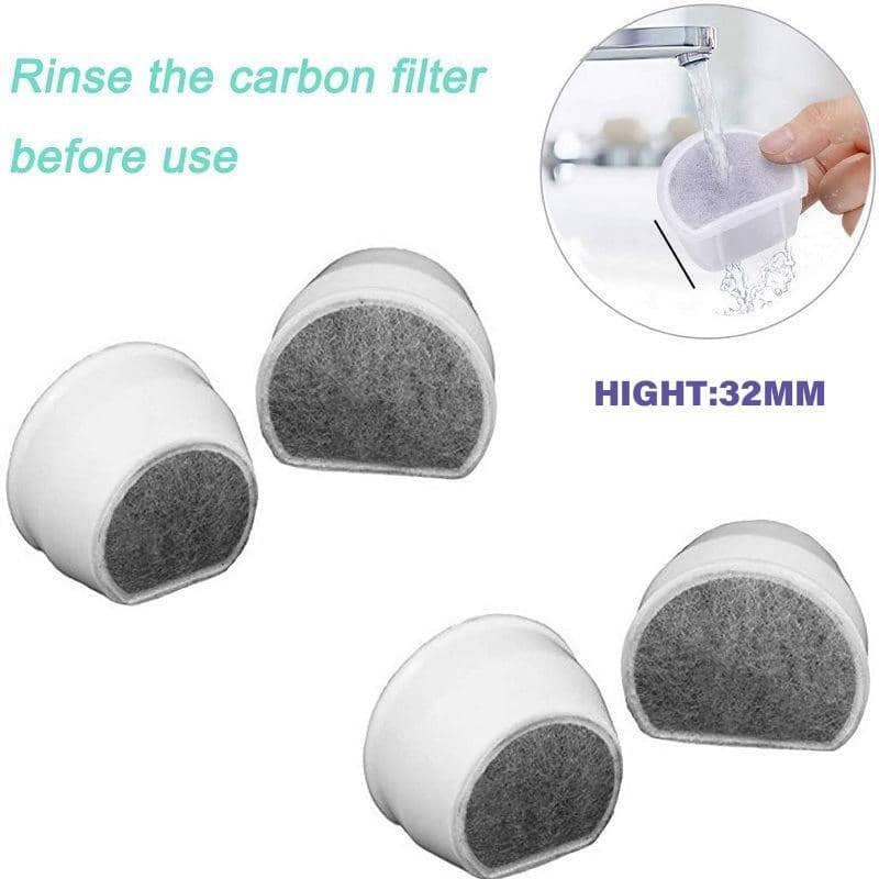 Replacement Charcoal Filters for PetSafe Drinkwell Pet Fountains - Pack of 4 - view 5
