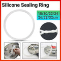 Replacement Clear Silicone Pressure Cooker Sealing Ring - 32 cm Inner Diameter - view 2