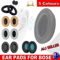 Replacement Ear Pad Cushions for Bose QuietComfort QC35, QC25 and AE2 - Black with Blue Lining - view 2