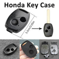 Replacement Key Shell, 2 Button Remote Case for Honda Accord, Civic, CRV, Jazz and Odyssey