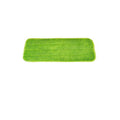 Replacement Microfibre Flat Mop Head Pad - Green, Single