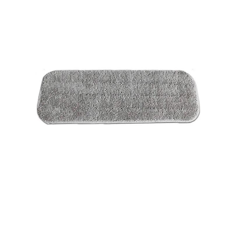 Replacement Microfibre Flat Mop Head Pad - Grey, Single