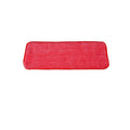 Replacement Microfibre Flat Mop Head Pad - Red, Single