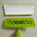 Replacement Microfibre Flat Mop Head Pad - Red, Single - view 5