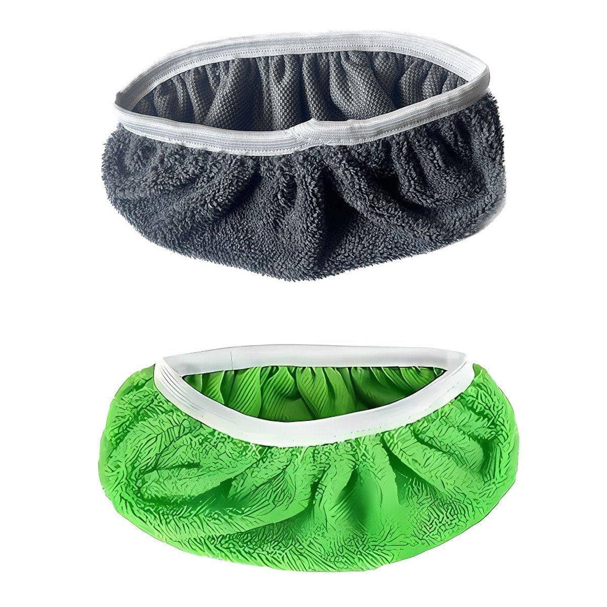 Replacement Mop Cloth Covers, 10 Pack - Grey Microfibre Refills - view 3