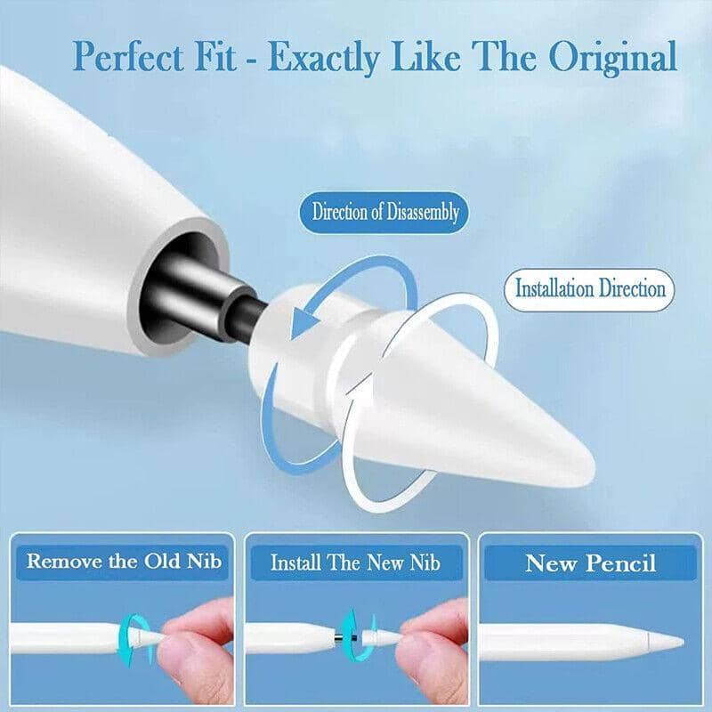 Replacement Nib Tips for Apple Pencil 1st and 2nd Generation - Pack of 4 - view 4