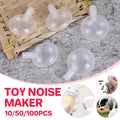 Replacement Toy Squeakers for Dog and Cat Plush Toys - Pack of 10 - view 2