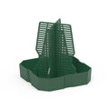 Reptile Anti-Escape Feeding Basin - Green, Small (11.2 x 11.2 x 11.9 cm)