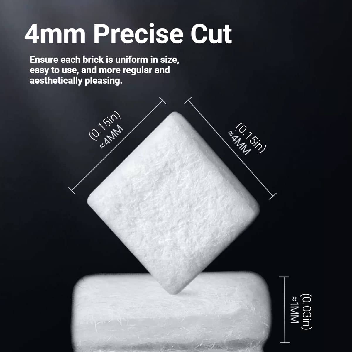 Reptile Bedding Blocks 1000 ml Substrate for Snakes, Absorbent Low Dust Tank Liner - view 3