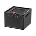 Reptile Climbing Pet Enclosure, Spider and Lizard Breeding Terrarium Box - Black