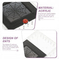 Reptile Climbing Pet Enclosure, Spider and Lizard Breeding Terrarium Box - Black - view 5