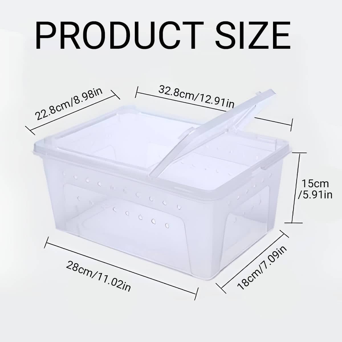 Reptile Hibernation Kit with Feeding Box, Coconut Brick and Moss - view 3