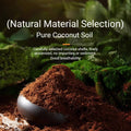 Reptile Hibernation Kit with Feeding Box, Coconut Brick and Moss - view 4