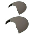 Reptile Hideouts, Plastic Cave Shelters - Eggshell, Set of 2