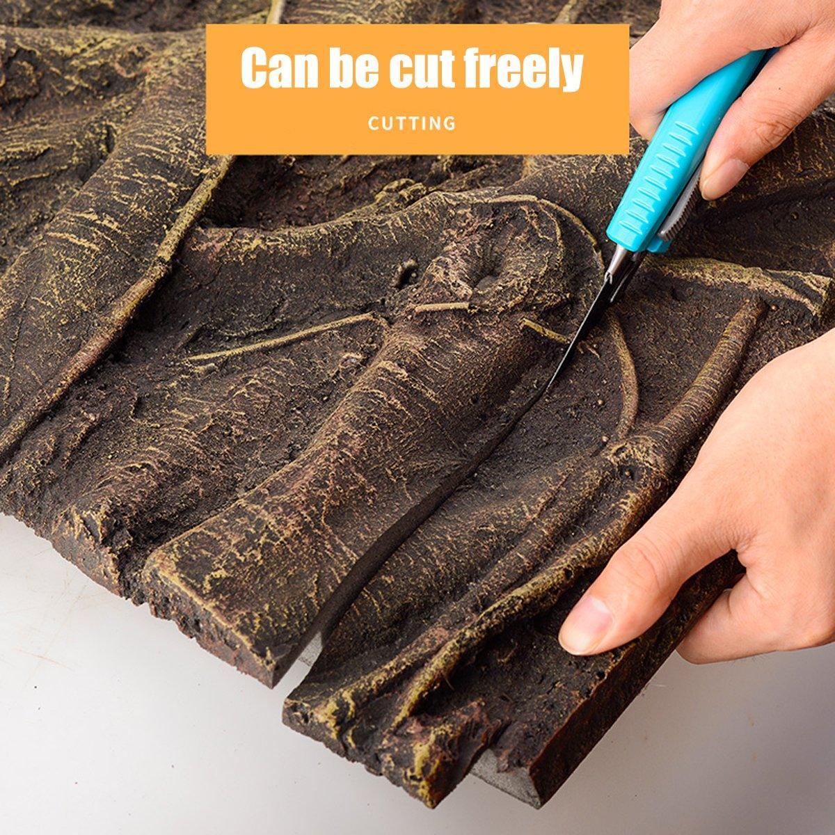 Reptile Tank Background Board 3D Foam 60x45cm - Model D - view 7