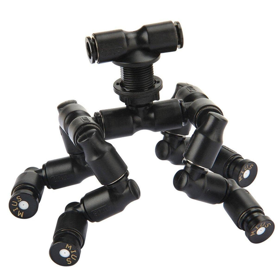 Reptile Tank Misting Nozzle System - Four Adjustable Nozzles