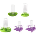 Reptile Water Bowl with Inverted Bottle - Purple Platform Base, Large (17.2 x 18.8 cm) - view 3