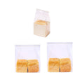 Resealable Clear Bread Toast Bags, Pack of 50 - Small (11.5 x 31.5 x 10.5 cm) - view 3