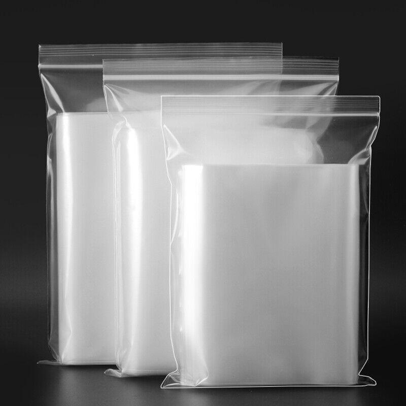 Resealable Clear Plastic Zip Bags - 12 x 18 cm, Pack of 100 - view 10