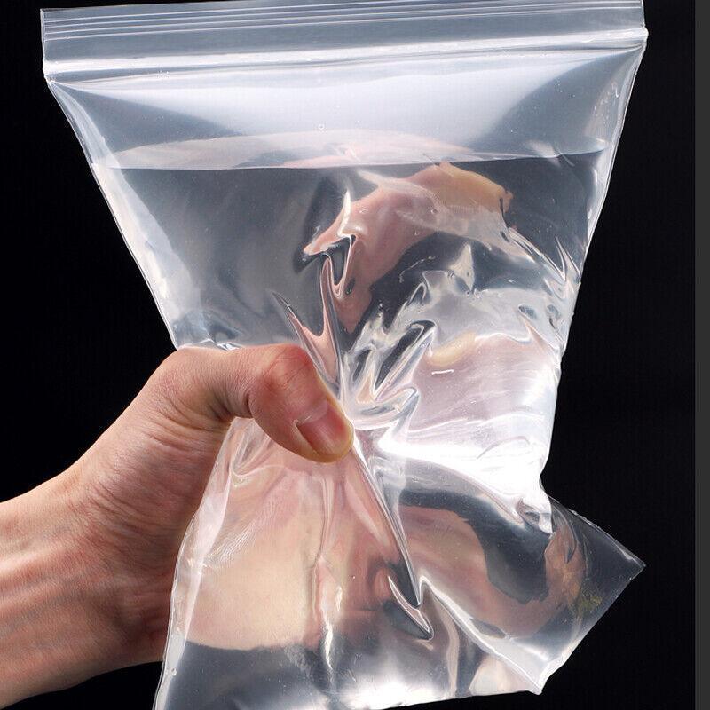 Resealable Clear Plastic Zip Bags - 15 x 22 cm, Pack of 100 - view 11