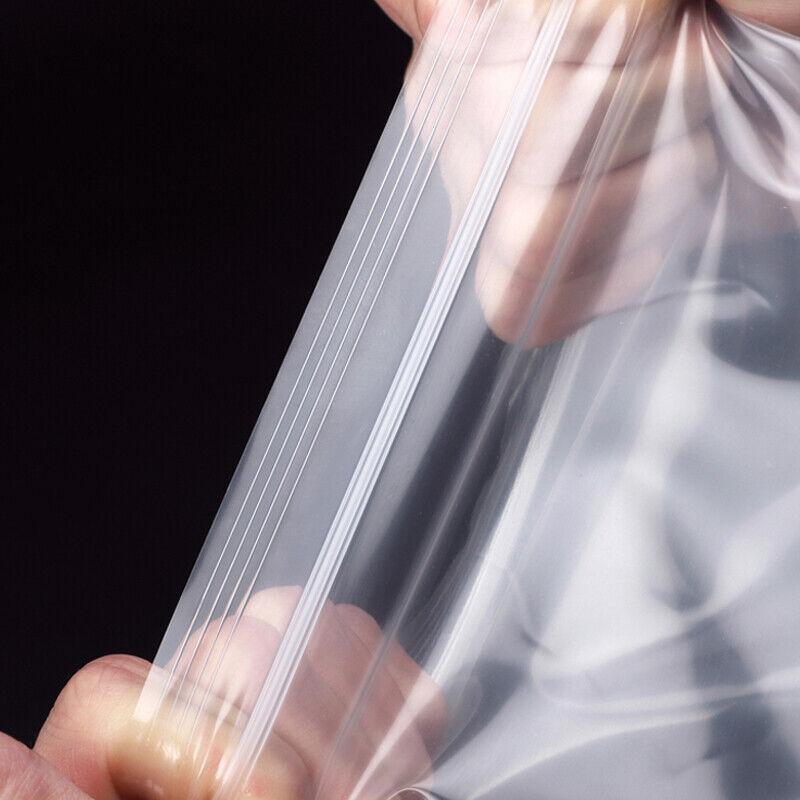 Resealable Clear Plastic Zip Bags - 15 x 22 cm, Pack of 100 - view 8