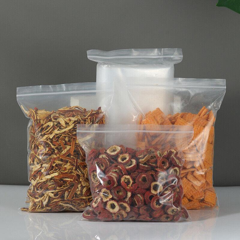 Resealable Clear Plastic Zip Bags - 16 x 24 cm, Pack of 100 - view 9
