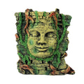 Resin Aquarium Ornament Fish Tank Decoration - Roman Face
